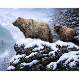 paint by numbers | Bears | advanced animals bears new arrivals | FiguredArt