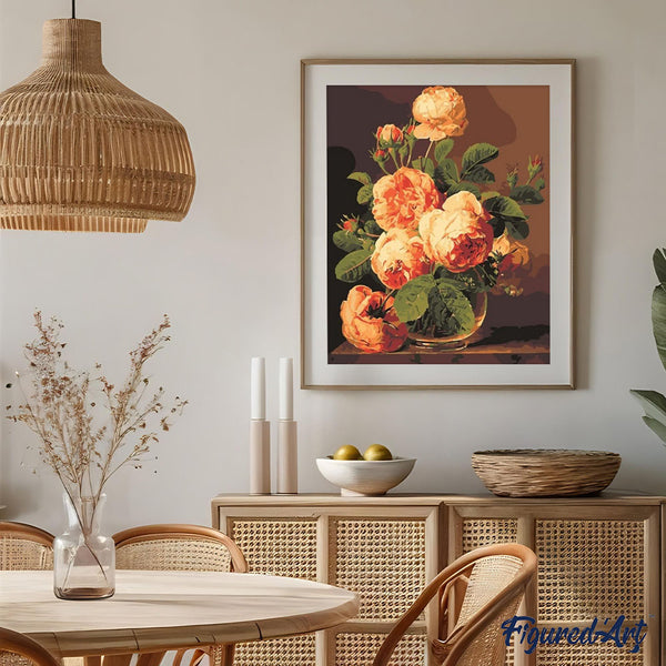 paint by numbers | Big Flowers | flowers intermediate new arrivals | FiguredArt