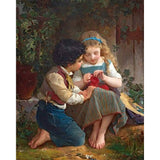 paint by numbers | Childhood Friends | advanced new arrivals portrait | FiguredArt