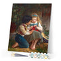 paint by numbers | Childhood Friends | advanced new arrivals portrait | FiguredArt