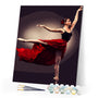 paint by numbers | Ballerina with Sansha Pointe Shoes | dance intermediate new arrivals | FiguredArt