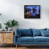 paint by numbers | Campfire | intermediate landscapes new arrivals | FiguredArt