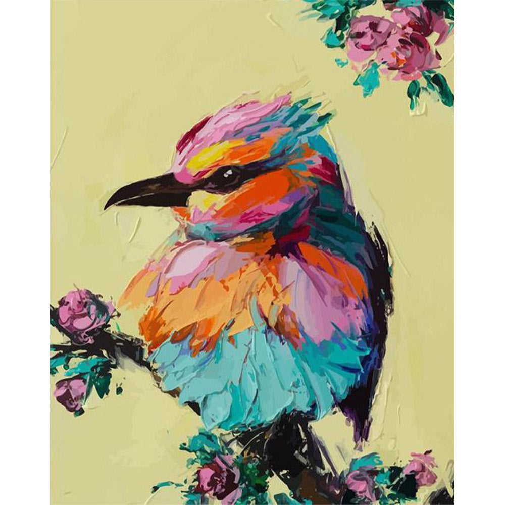 paint by numbers | Little Bird | animals birds easy new arrivals | FiguredArt