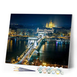 paint by numbers | Bridge | advanced cities landscapes | FiguredArt