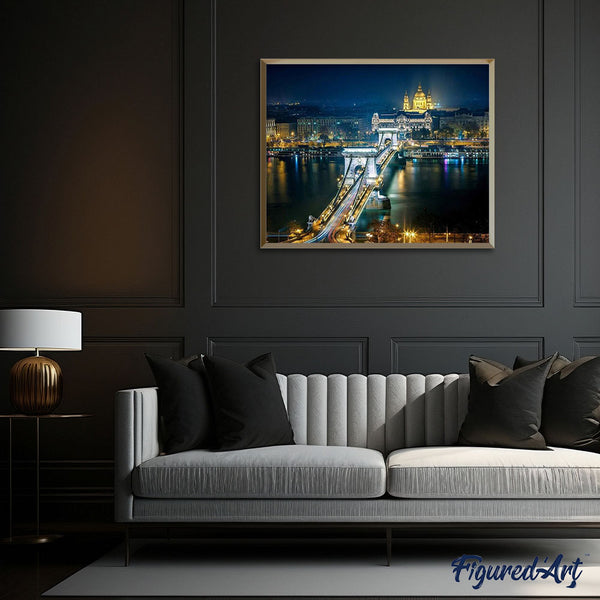 paint by numbers | Bridge | advanced cities landscapes | FiguredArt