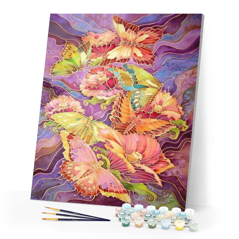 paint by numbers | Butterflies | advanced animals butterflies new arrivals | FiguredArt