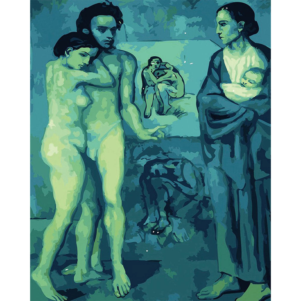 paint by numbers | Couple and Woman | advanced new arrivals portrait | FiguredArt