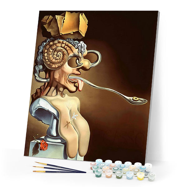 paint by numbers | Long Spoon | advanced famous paintings kitchen new arrivals picasso | FiguredArt