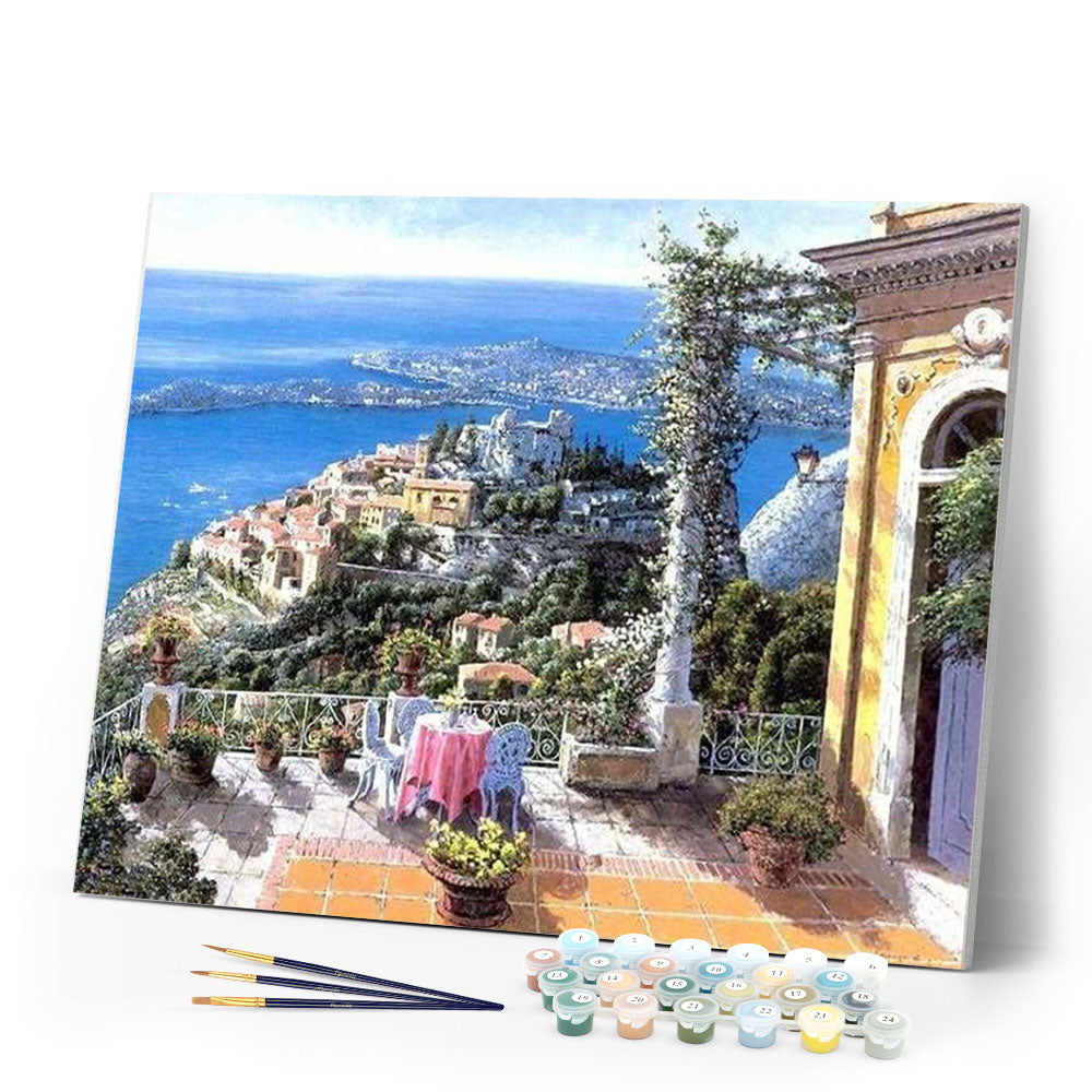 paint by numbers | Beautiful Sea View | advanced landscapes | FiguredArt
