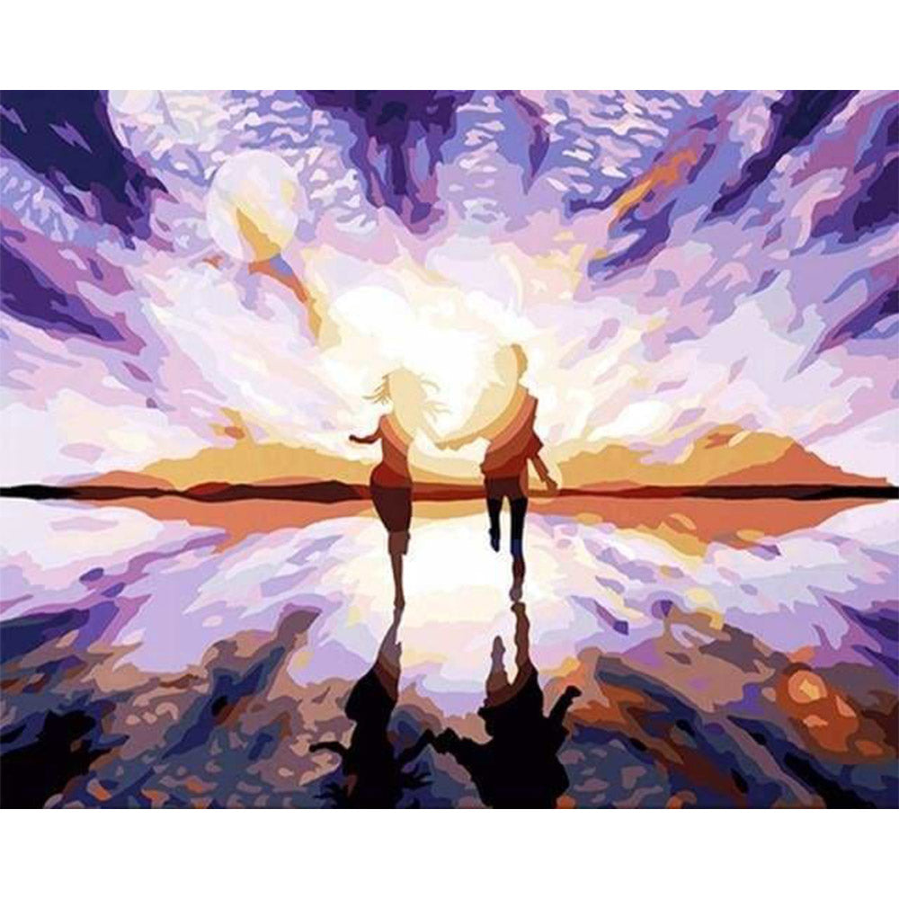 paint by numbers | Happiness | easy landscapes romance | FiguredArt