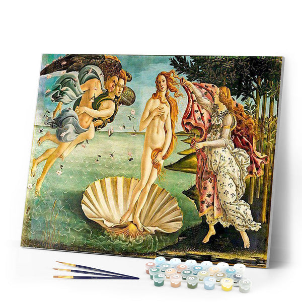 paint by numbers | botticelli the birth of venus | new arrivals religion advanced | FiguredArt