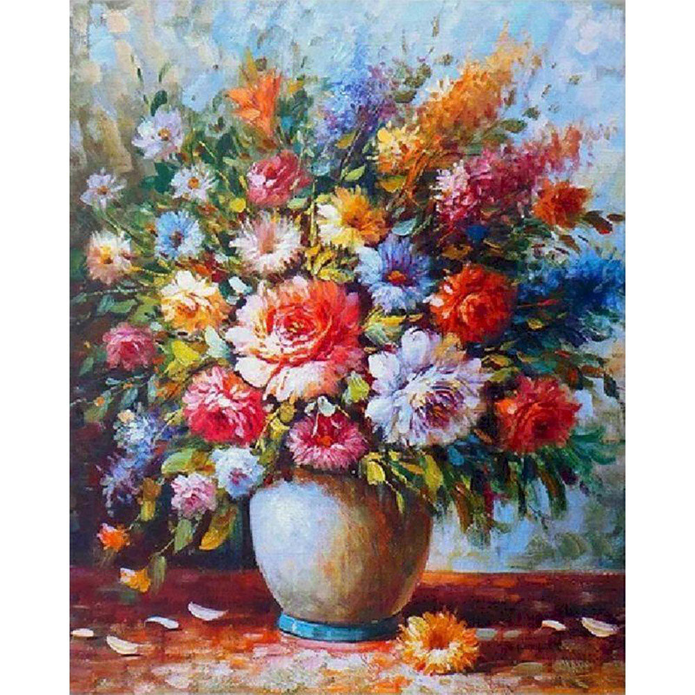 paint by numbers | beautiful bouquet of flowers | new arrivals flowers advanced | FiguredArt