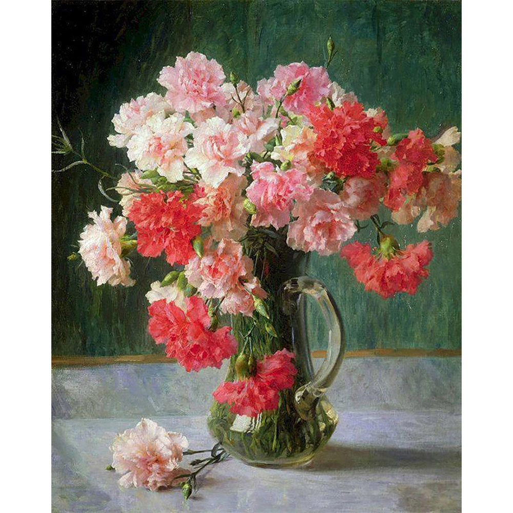 paint by numbers | carnation bouquet | new arrivals flowers advanced | FiguredArt