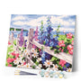 paint by numbers | flowers and seaside background | new arrivals landscapes flowers easy | FiguredArt