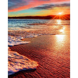 paint by numbers | sea foam | new arrivals landscapes advanced | FiguredArt