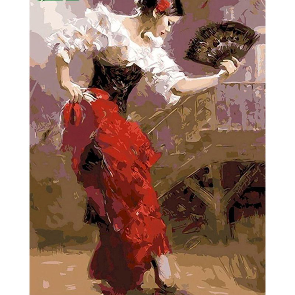 paint by numbers | spanish dancer | new arrivals dance easy | FiguredArt