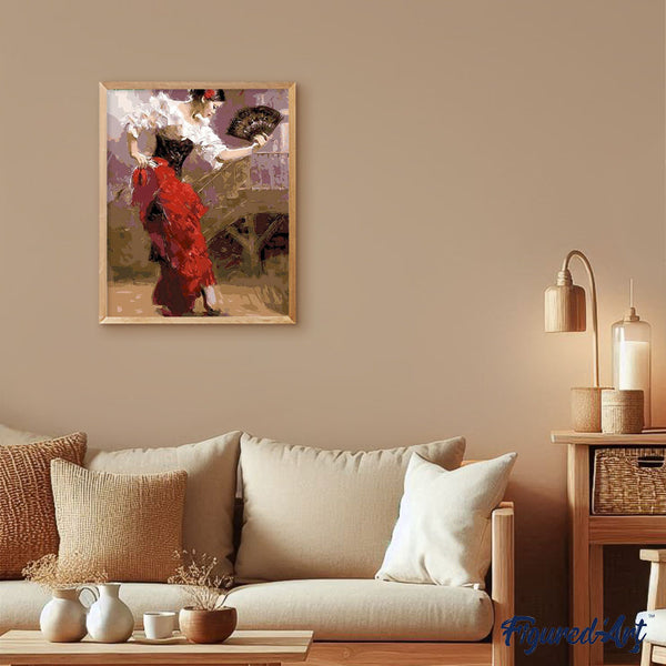 paint by numbers | spanish dancer | new arrivals dance easy | FiguredArt