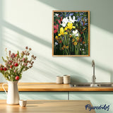 paint by numbers | colorful field of flowers | new arrivals flowers advanced | FiguredArt