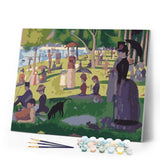 paint by numbers | georges seurat a sunday afternoon on the island of la grande jatte | new arrivals reproduction landscapes easy | FiguredArt