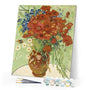 paint by numbers | van gogh red poppies and daisies | new arrivals flowers advanced | FiguredArt