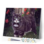 paint by numbers | Black Cat | advanced animals cats | FiguredArt