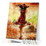 paint by numbers | Dancing lady | dance intermediate romance | FiguredArt