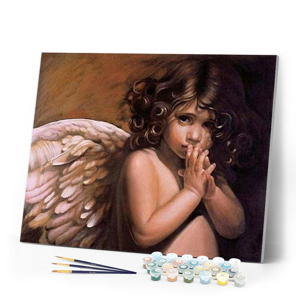 paint by numbers | Little Angel | advanced religion | FiguredArt