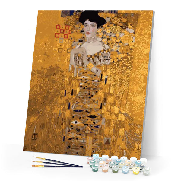 paint by numbers | Ms. Bauer Klimt | advanced famous paintings | FiguredArt
