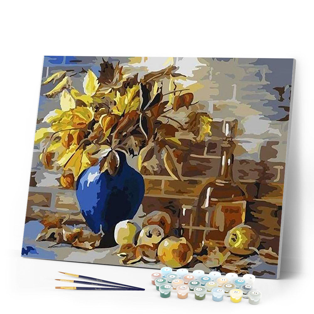 paint by numbers | Autumn Bouquet | easy flowers | FiguredArt