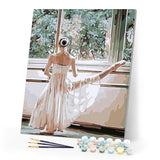 paint by numbers | Dancer at the bar | dance easy | FiguredArt