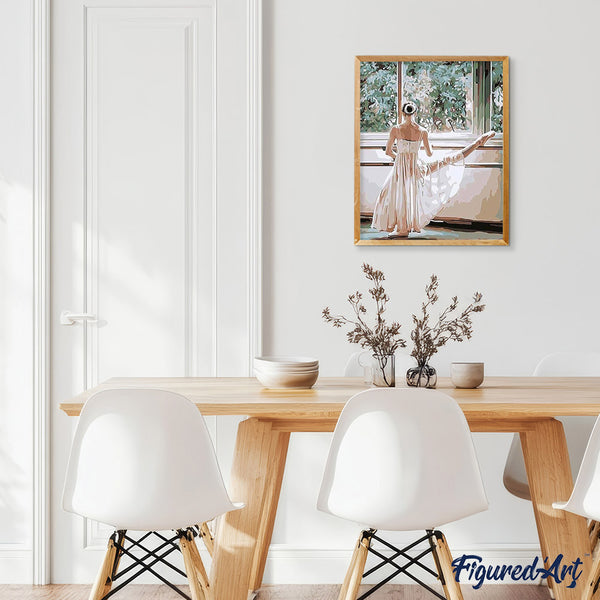 paint by numbers | Dancer at the bar | dance easy | FiguredArt