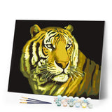 paint by numbers | Bengal Tiger | animals easy tigers | FiguredArt