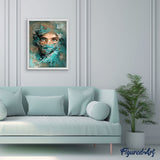 paint by numbers | beautiful eyes | new arrivals romance portrait intermediate | FiguredArt