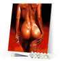 paint by numbers | Nude in Red | easy nude | FiguredArt