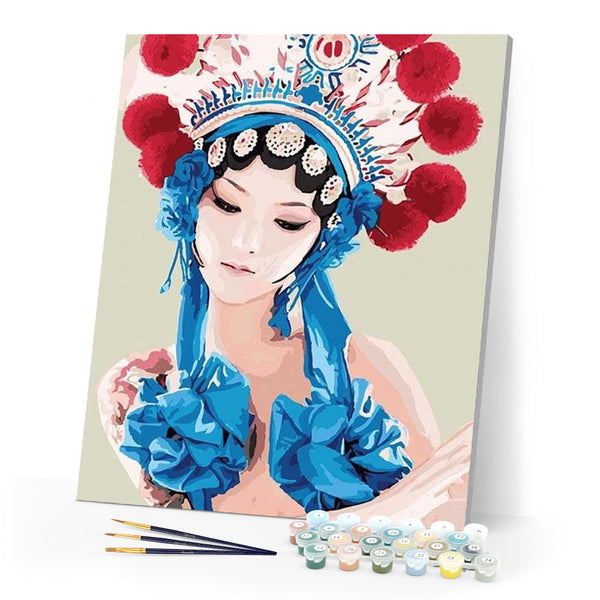 paint by numbers | Chinese Beauty | easy world | FiguredArt