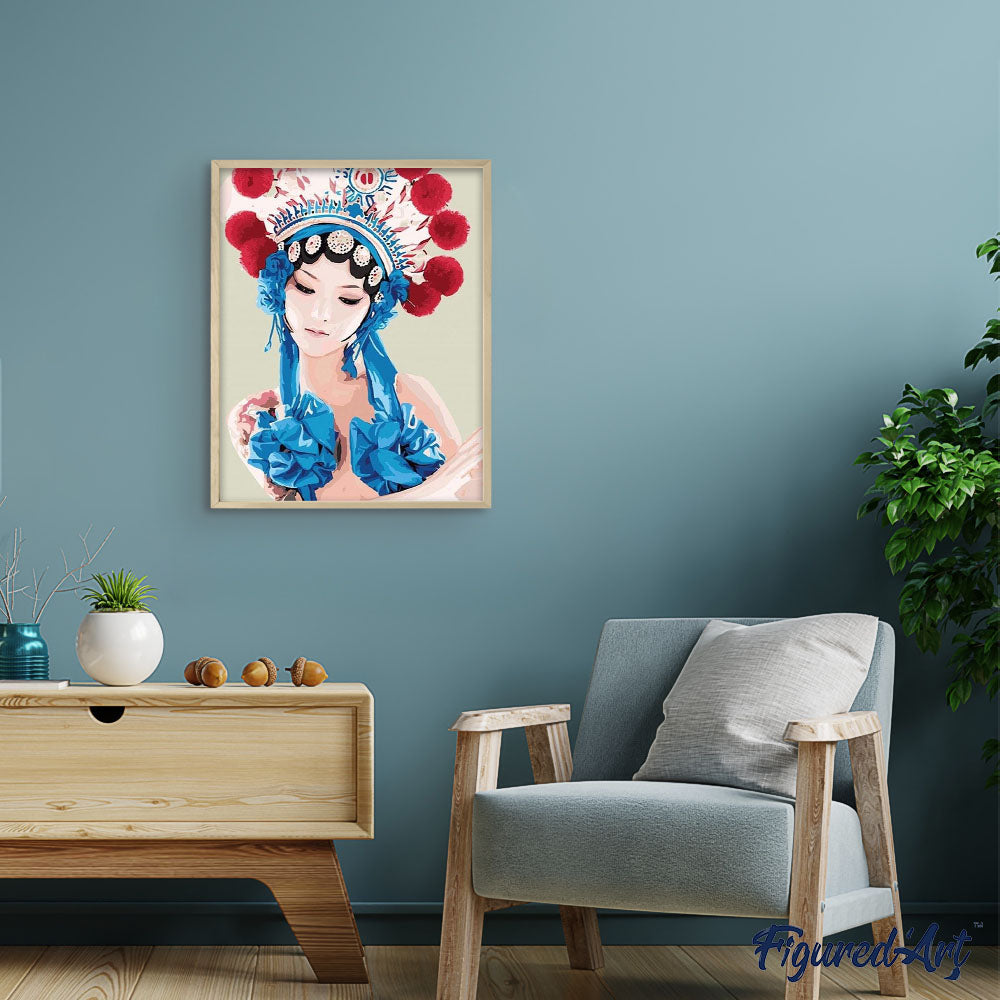 paint by numbers | Chinese Beauty | easy world | FiguredArt