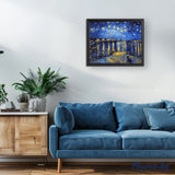 paint by numbers | Van Gogh Starry Night over the Rhone | advanced famous paintings landscapes van gogh | FiguredArt