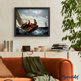 paint by numbers | Children on a Sailboat | advanced ships and boats | FiguredArt