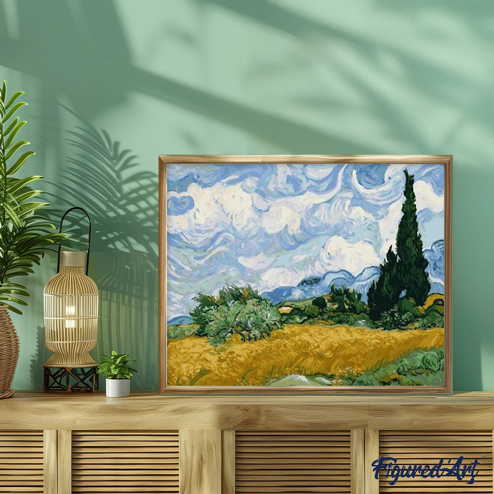 paint by numbers | Van Gogh - Heaven | famous paintings intermediate landscapes van gogh | FiguredArt