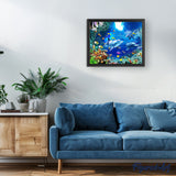paint by numbers | Dolphins and Sea | advanced animals dolphins fish | FiguredArt