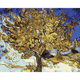paint by numbers | Van Gogh The Mulberry Tree | famous paintings intermediate trees van gogh | FiguredArt