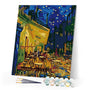 paint by numbers | Van Gogh Café Terrace at Night | easy famous paintings van gogh | FiguredArt