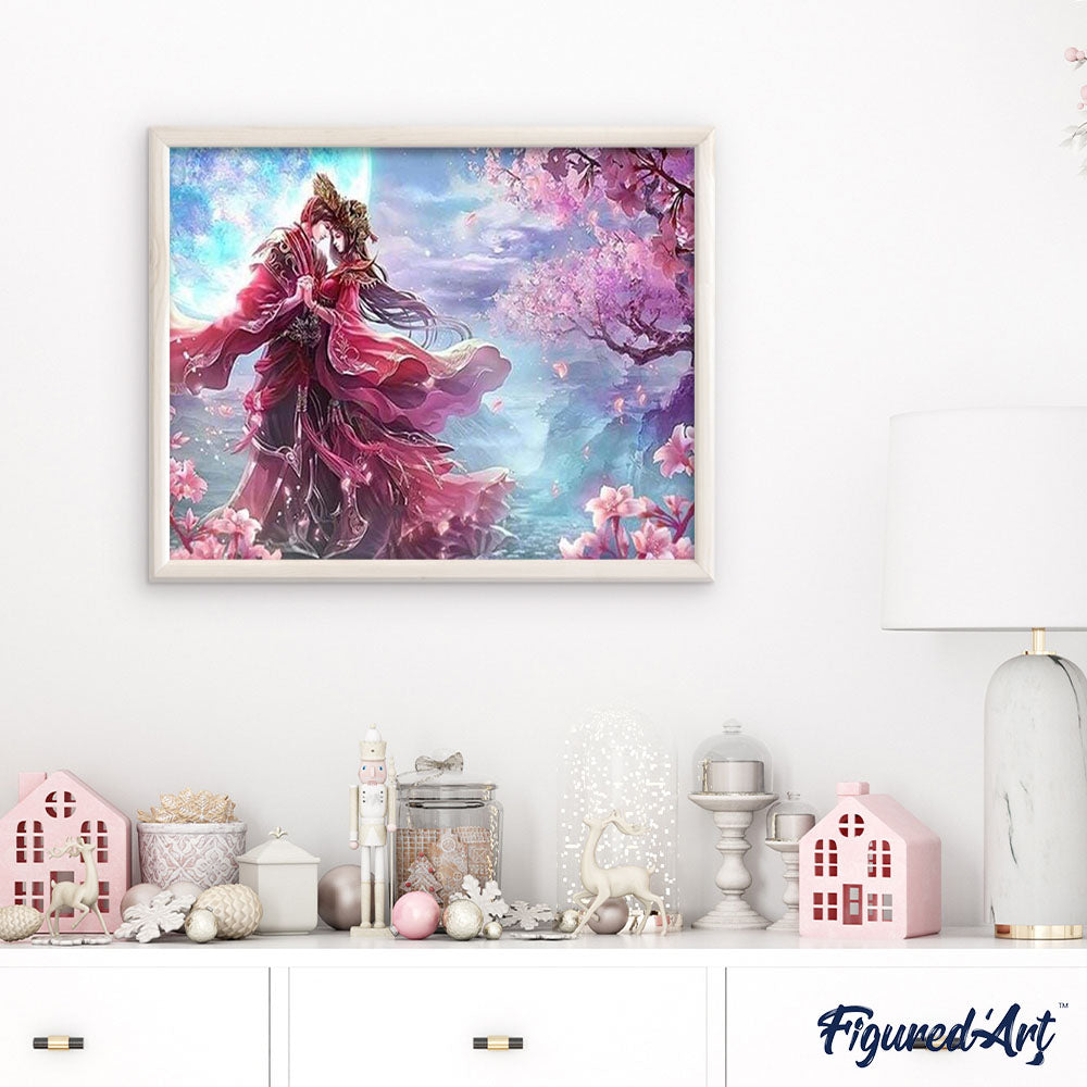 paint by numbers | Romantic Fairy Lovers | advanced dance romance | FiguredArt
