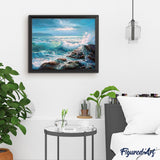 paint by numbers | Waves | advanced landscapes | FiguredArt
