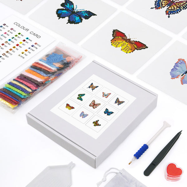 Gem Painting kit - Butterflies series