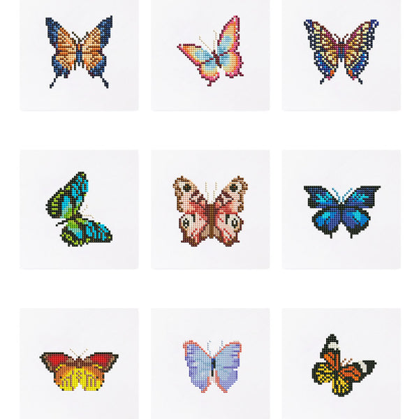 Gem Painting Art kit - Butterflies series
