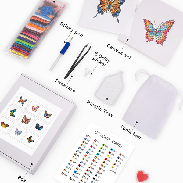 Gem Painting kit - Butterflies series