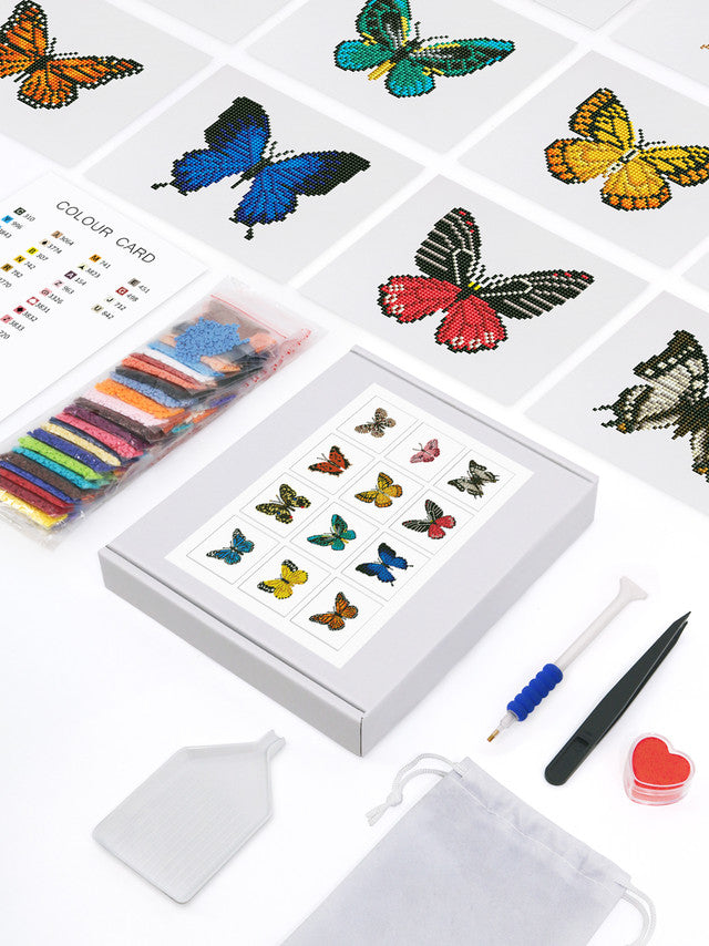 Gem Painting kit - Butterflies 2 series