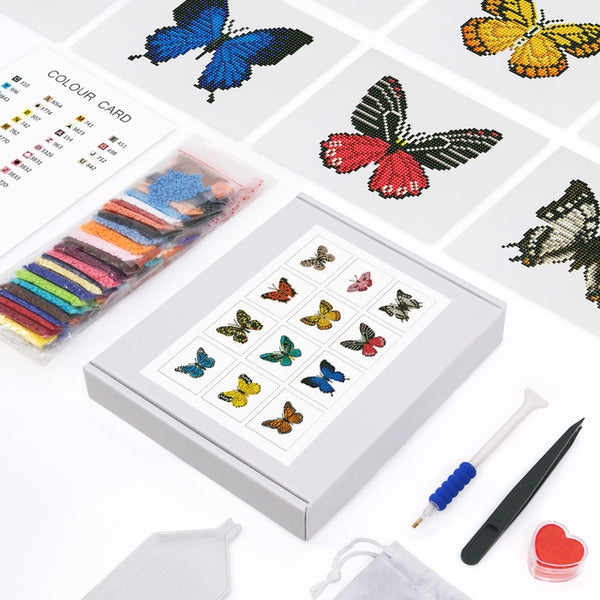 Gem Painting kit - Butterflies 2 series