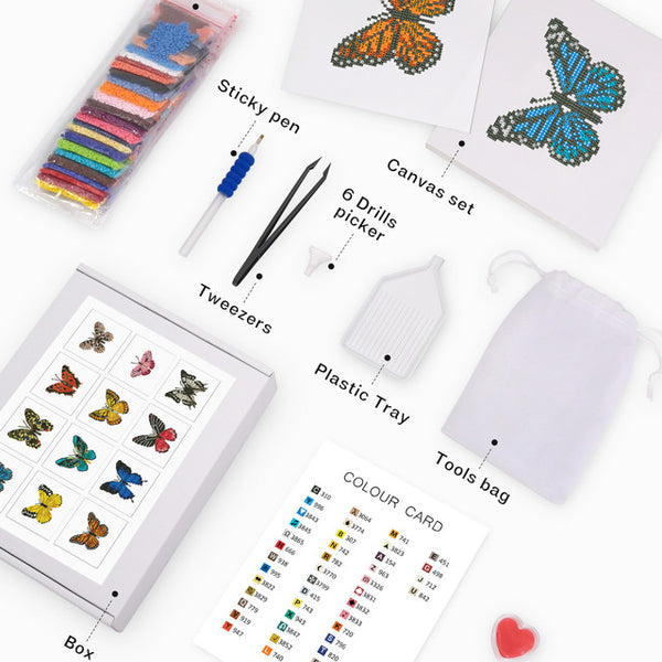 Gem Painting kit - Butterflies 2 series